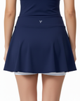 Falda Rally Azul Noche