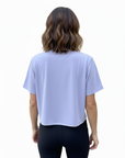 Blusa Crop Azul