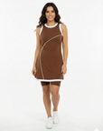 Vestido Court Chocolate