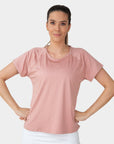 Blusa Rosa Flare