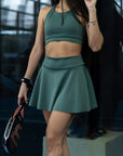 Falda Padeling Verde Militar