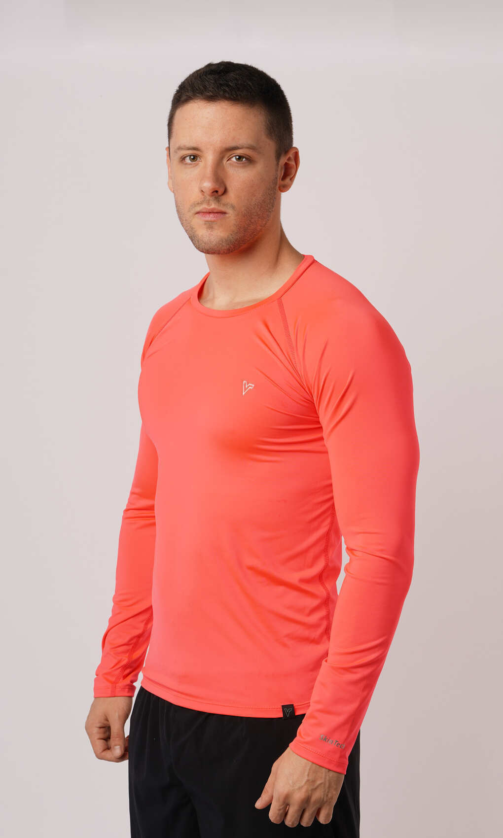 Compresión Buzos Sport Para Hombre Buzo De Compresión Salmon