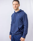 Hoodie Vpro Hombre Azul Solid