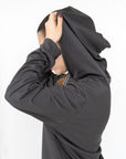 Hoodie Vpro Mujer Gris