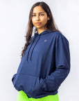Hoodie Vpro Mujer Azul Solid