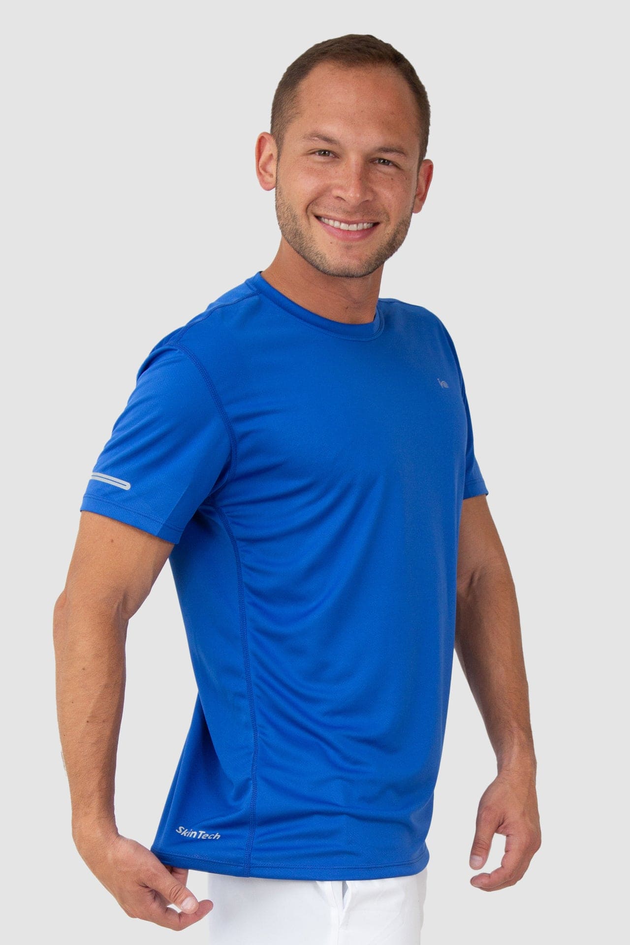 Camiseta Padel Azul Rey